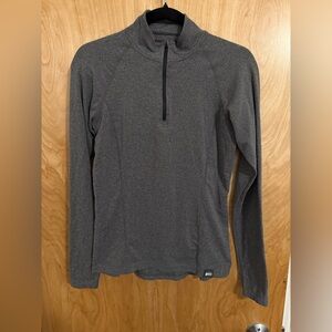REI Co-op Women's Heathered Gray Pullover